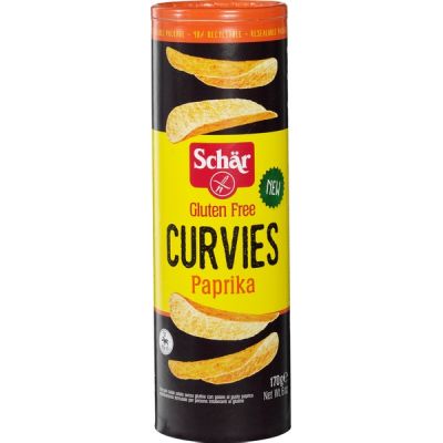 Curvies paprika GV Dr Schär 10x 170 g GEEN BIO Biovoordeel